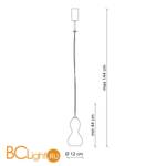 Подвесной светильник Patrizia Garganti Ginger & Fred PG569 - Схема